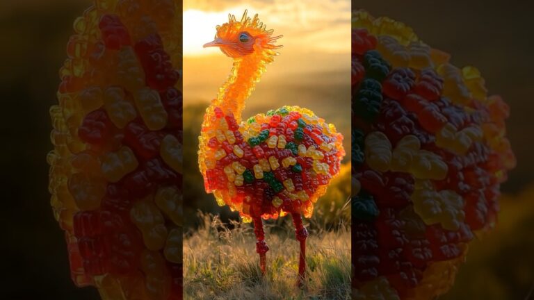 Birds + Candy (Eagle, Penguin, Swan, Parrot)