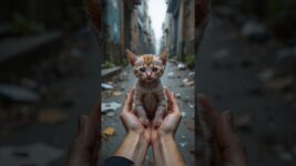 Cute Cat Rescue ❤️ Eps6 Miau Miau #shortvideo #cat #catlover #shorts #shortsfeed #shortsfeed #short