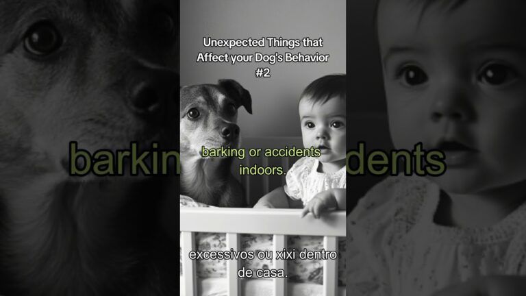 Unexpected Things that Affect your Dog's Behavior #2 #dogs #dogtraining #dogbehavior