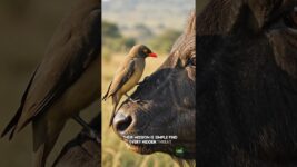These Tiny Birds Are the Buffalo’s Personal Doctors 🐦 | Nature’s Free Medical System